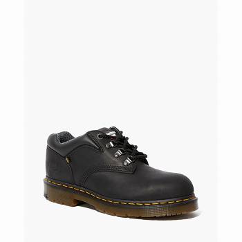 Dr Martens Hylow Steel Toe - Cierne Pracovne Topanky Panske, D122SK